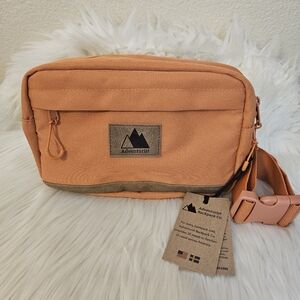 Adventurist Backpack Co. Crossbody Bag – Orange Canvas Nomad Sling Bag Purse